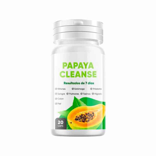 PAPAYA CLEANSE | LIMPIEZA DE FLORA (20 CAPSULAS)