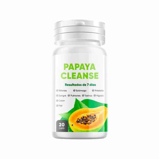 PAPAYA CLEANSE | LIMPIEZA DE FLORA (20 CAPSULAS)