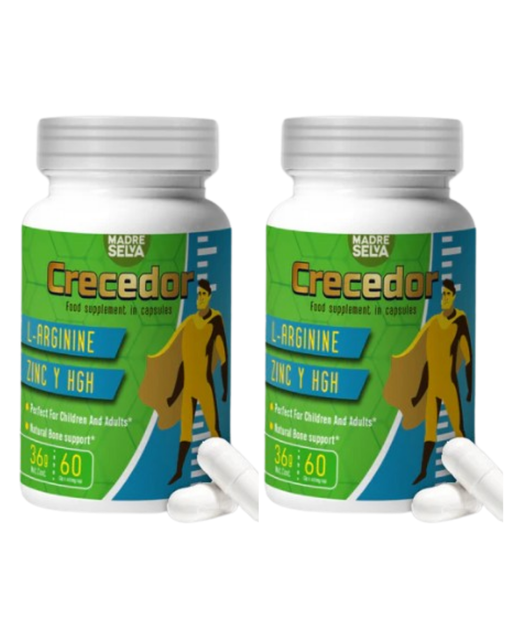 CRECEDOR | SUPLEMENTO DE CRECIMIENTO (60 CAPSULAS)